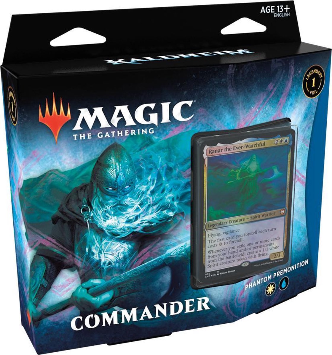 Magic the Gathering - Kaldheim phantom premonition commander deck