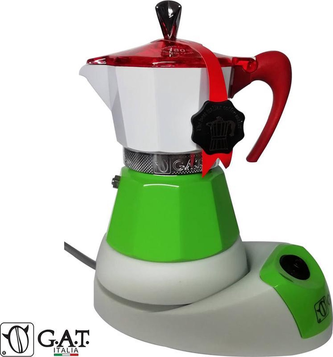 G.A.T. Italia Fanta Italy 4 kops - Elektrische percolator