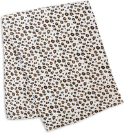 Lulujo Bamboe Swaddle Inbakerdoek - 120x120 - Leopard