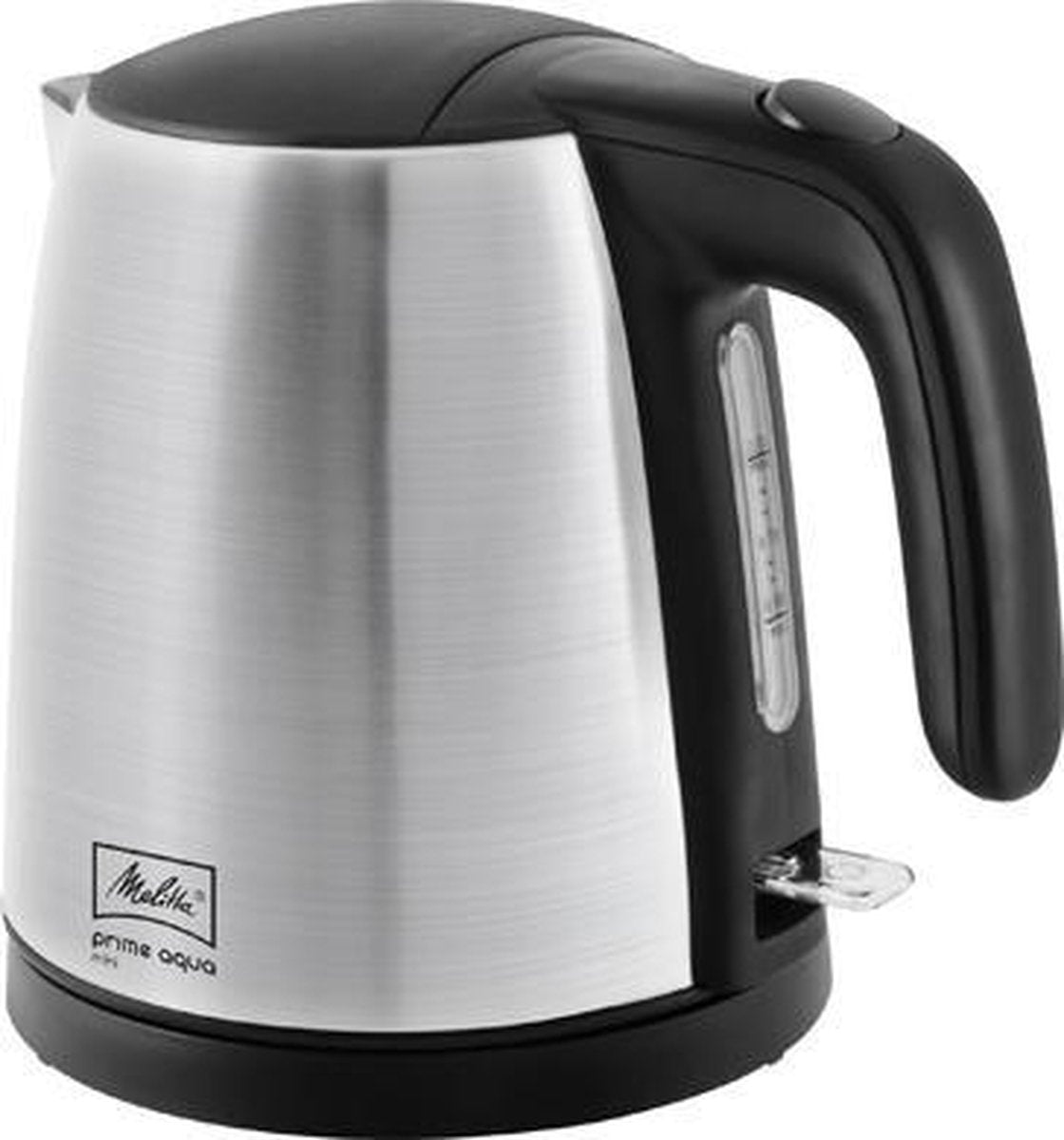 Melitta Waterkoker Prime Aqua Mini RVS/Zwart 1L 2200W