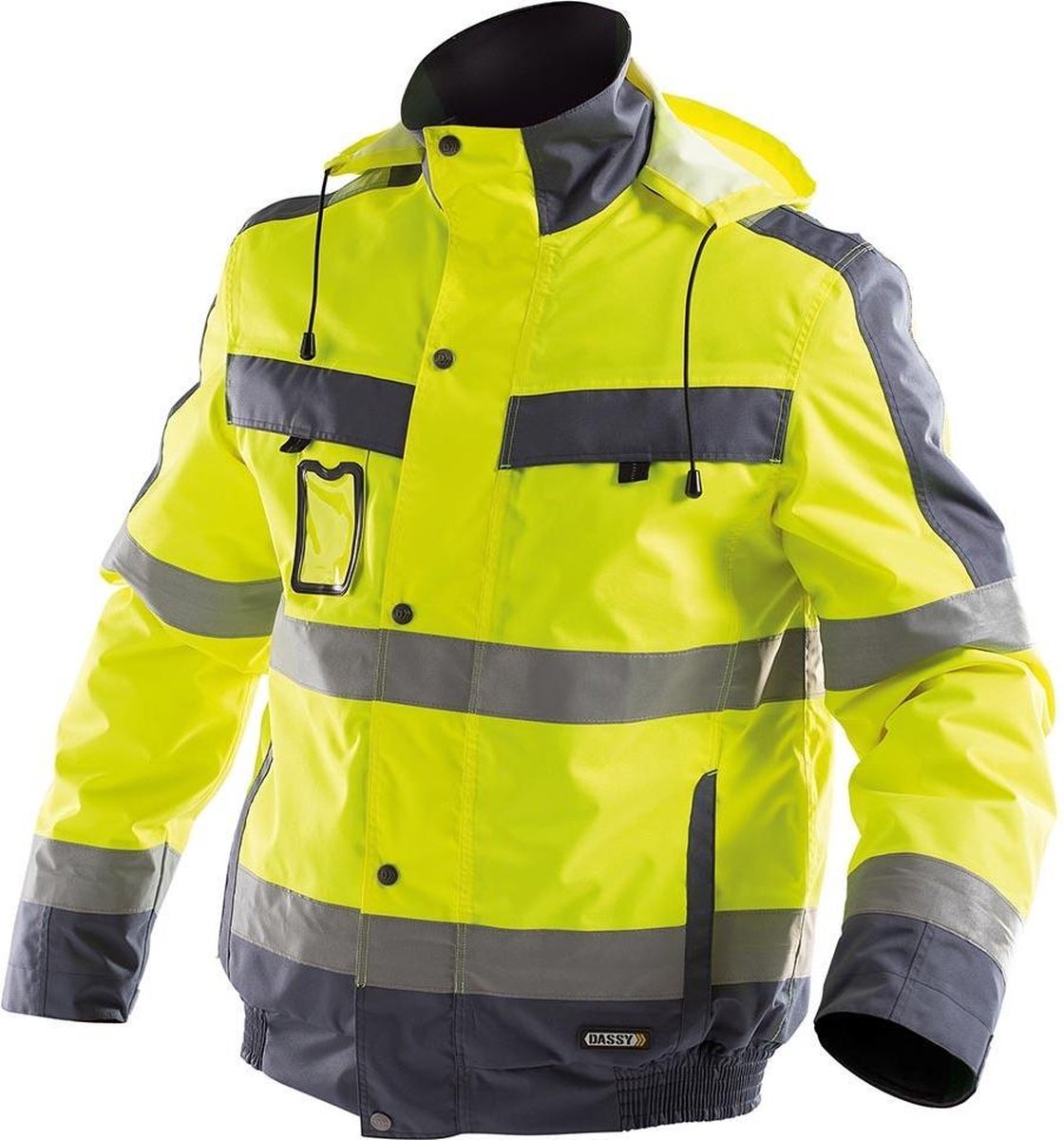 Dassy LIMA Winterjas Geel/Grijs3XL