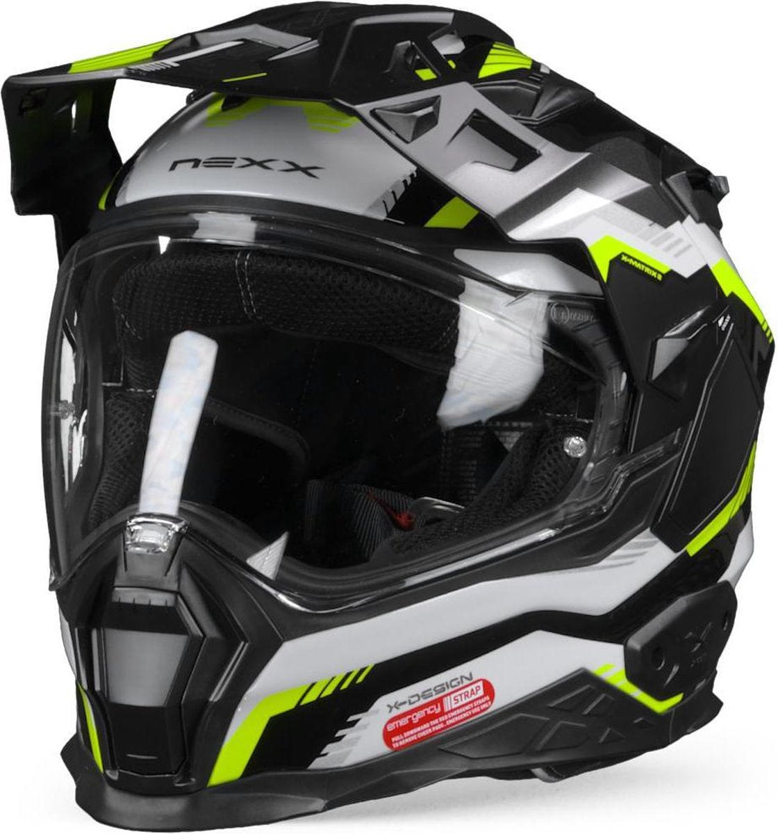 Nexx X.Wed2 Columbus Grey Neon Black XS