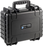 B&W International Type 3000 Outdoor Case incl. vakindeling - zwart