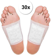 Detox Voetpleisters Set – 30 Stuks – Bekend van TV | Helpt tegen Futloosheid