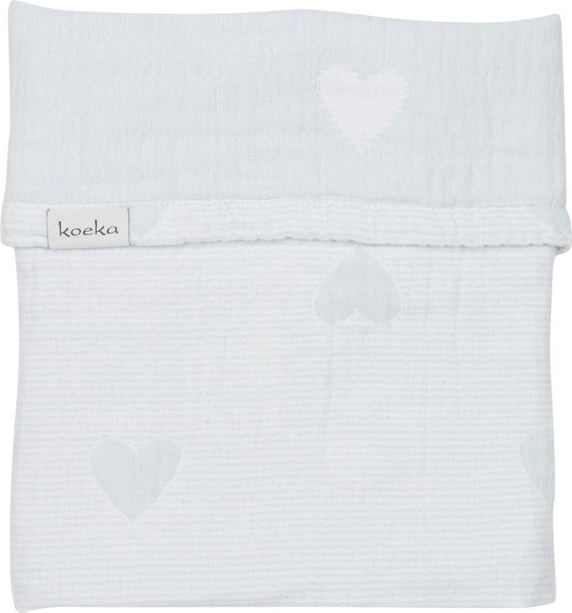 Koeka - Babydekentje - Altea stripes - One Size - Soft Mint
