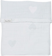 Koeka - Babydekentje - Altea stripes - One Size - Soft Mint
