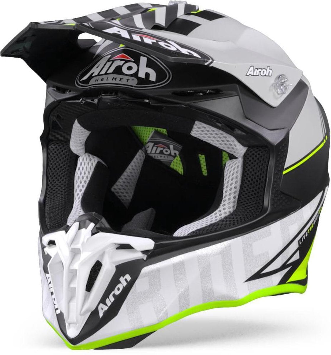 Airoh Twist 2.0 Tech Mat Geel S