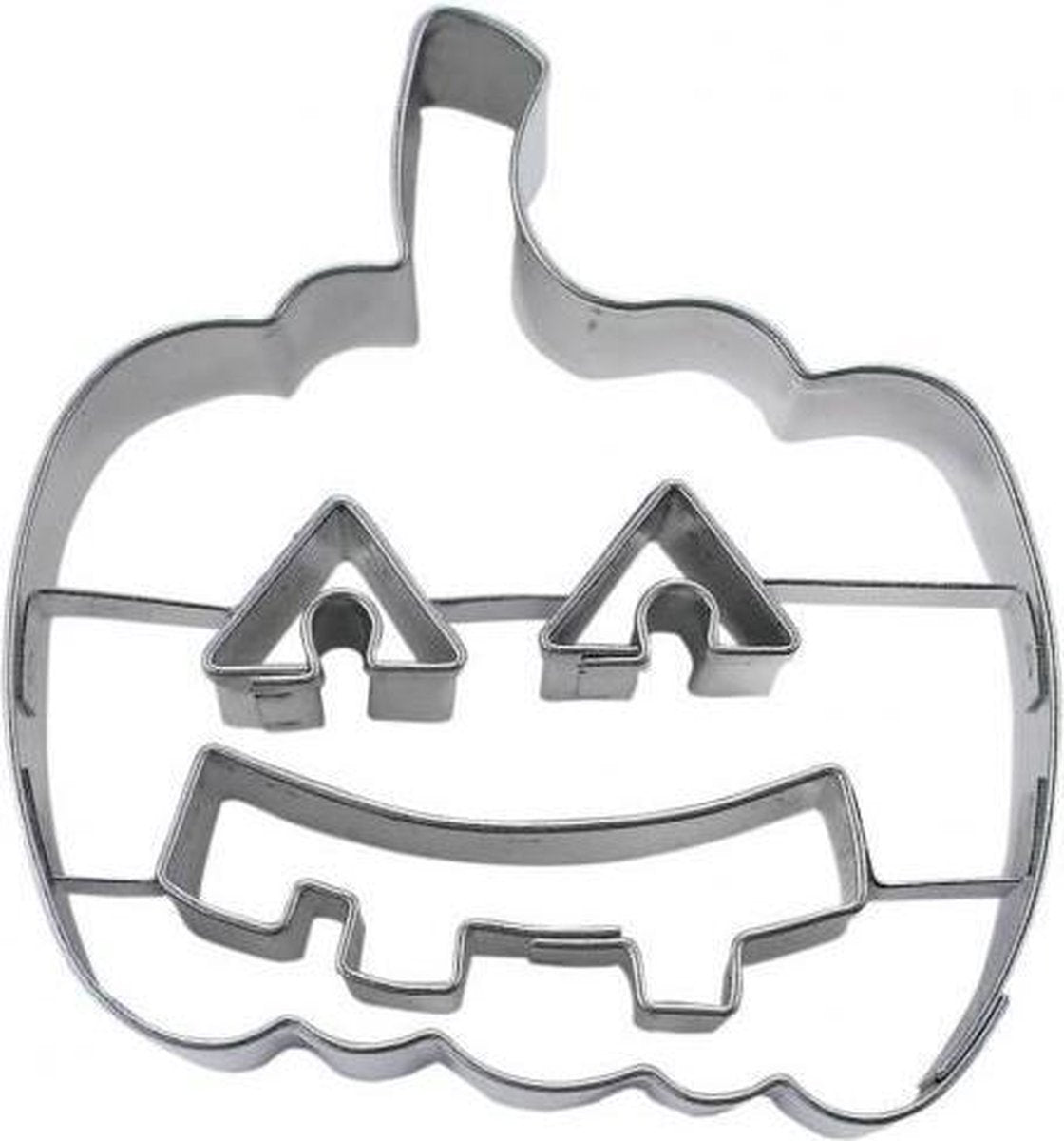 Uitsteker RVS - halloween pompoen - 6cm - St�dter