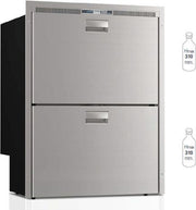 VRIES- KOELLADE DW180DTX SEA DRAWER 80+64L RVS -VITRIFRIGO