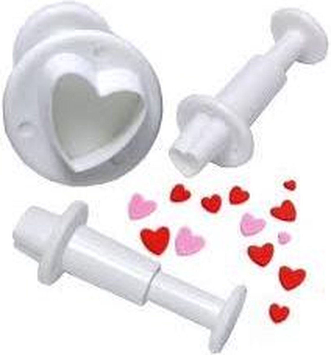 Heart Shaped Plunger Cutter Small