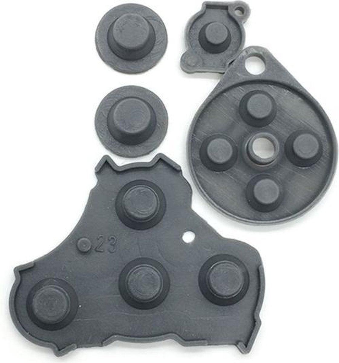Coretek Siliconen knoppen voor Nintendo GameCube controller