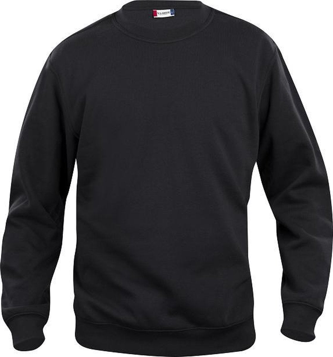 Basic roundneck zwart l