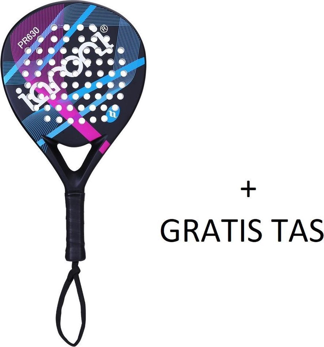 Padel Racket - met gratis Opberghoes - Padelracket - NIEUW - MEERDERE MODELLEN