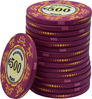 Macau deluxe keramische chips €500