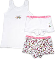 Kinderondergoed Funderwear - Set Sweetie - Wit - Maat 146 - Meisjes
