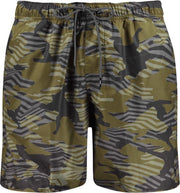 PUMA zwemshort rits camo groen - M
