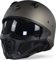 Scorpion Covert-X Solid Titanium Jet Helmet 2XL
