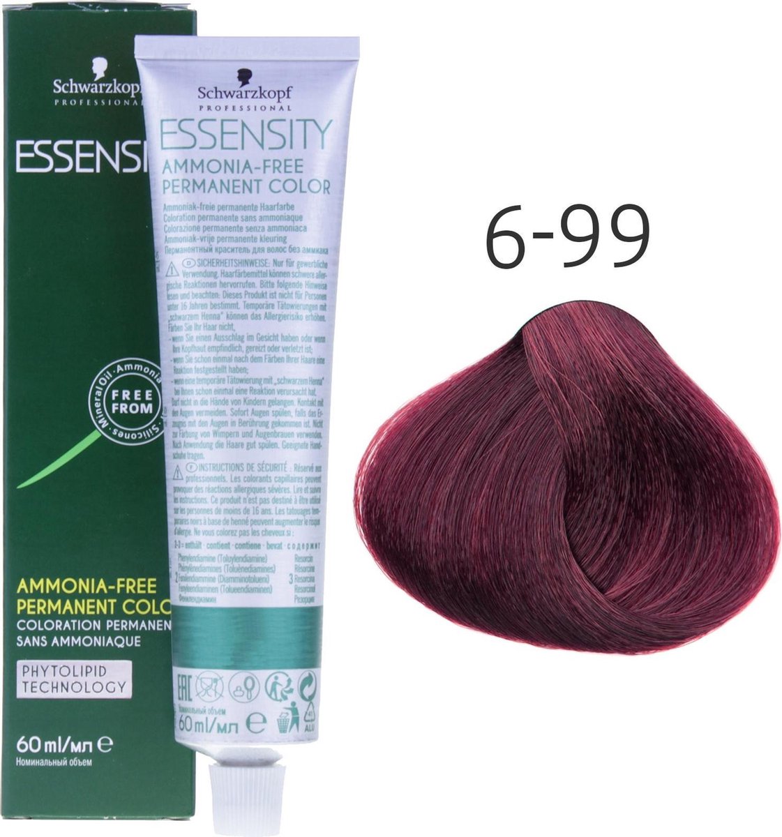 Schwarzkopf - Essensity - Color - 6-99 Donkerblond Extra Violet - 60 ml