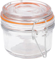 Weckpot / Voorraadpot 125 ml | Transparant / Oranje