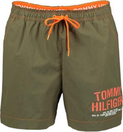 Tommy Jeans Zwemshort - Slim Fit - Groen - M