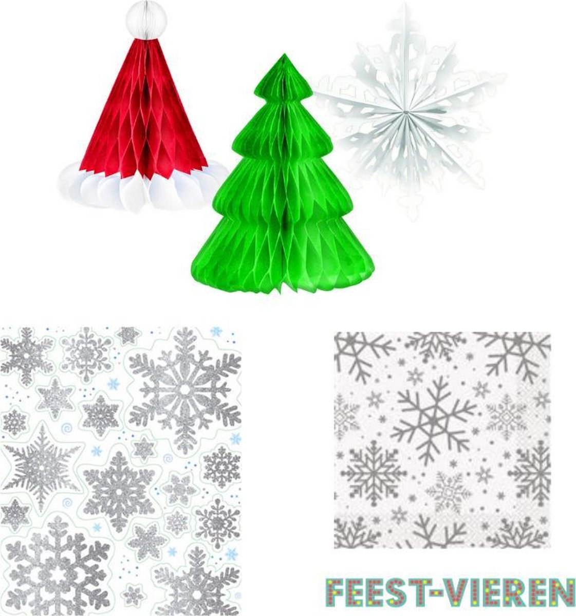 Kerst decoratie set