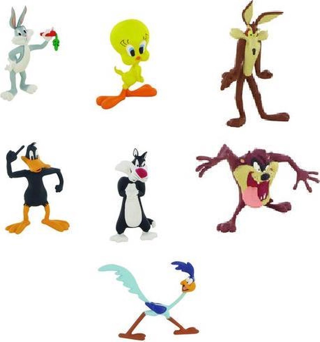 Looney Tunes Figuren set van 8cm