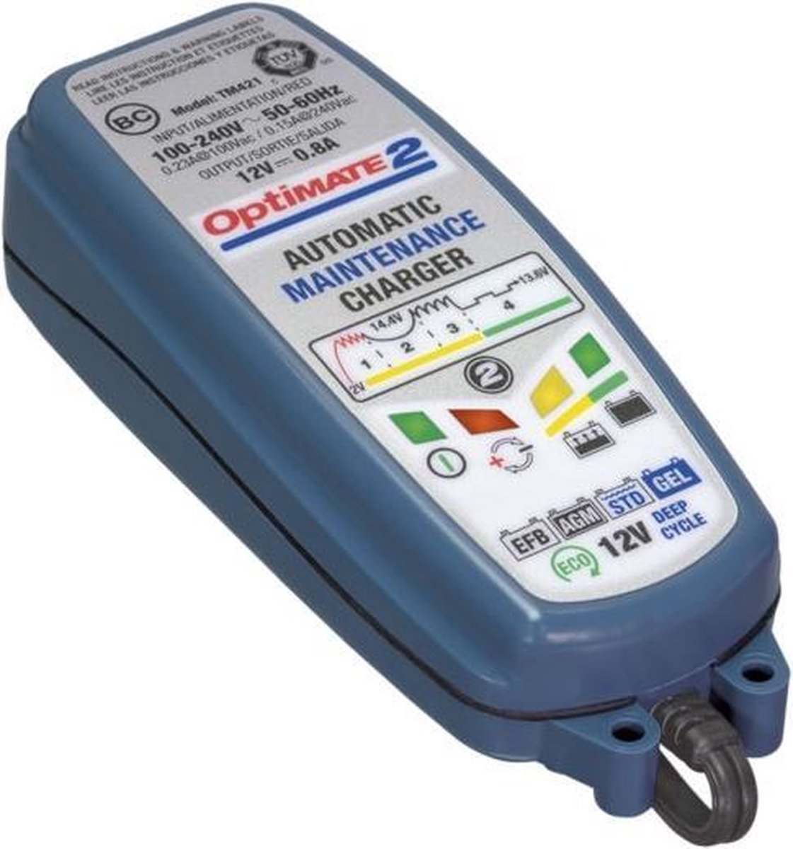 Optimate 2 12V Acculader / onderhouder
