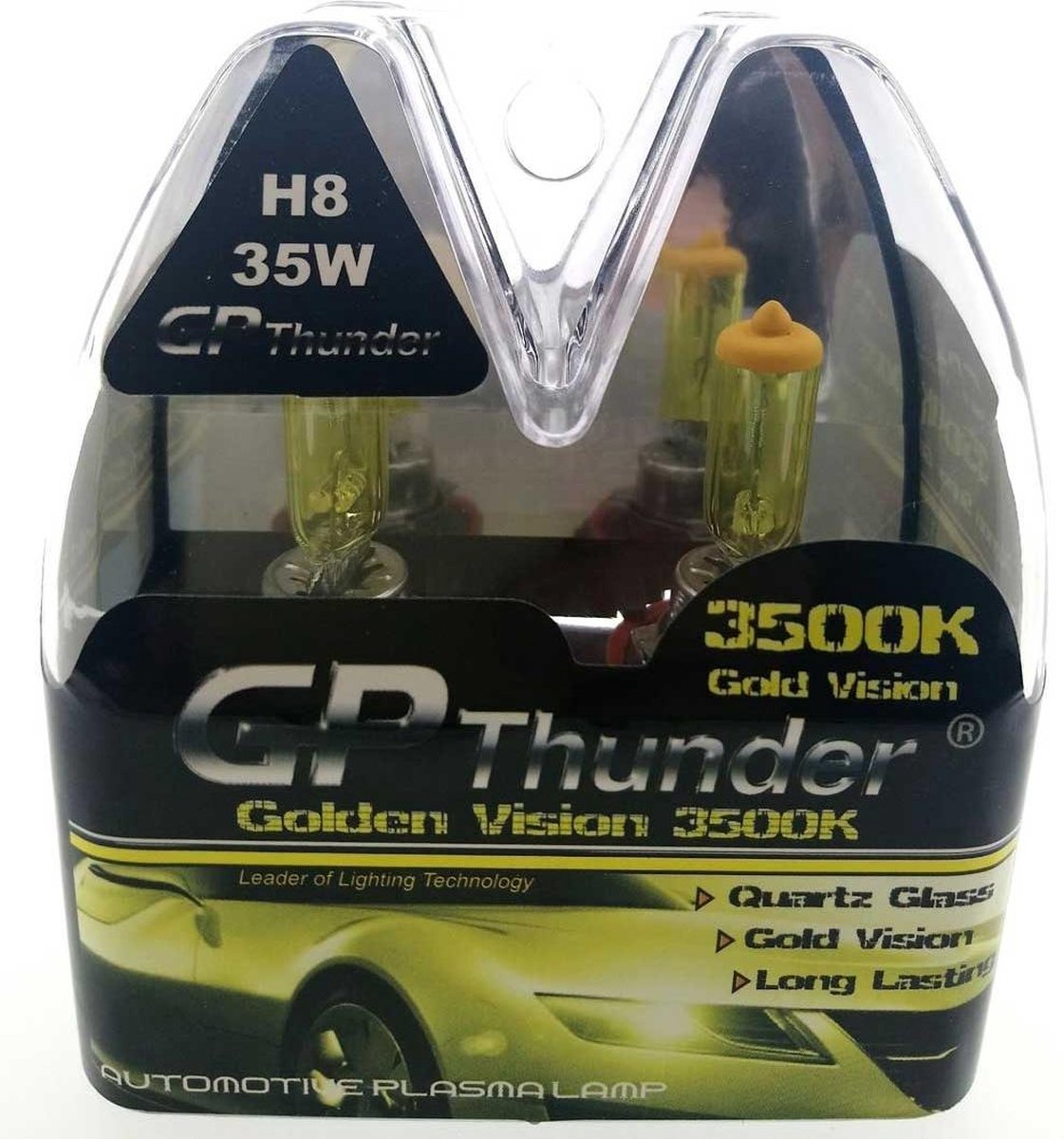 GP Thunder 3500k H8 Xenon Look - gold retro look 35w