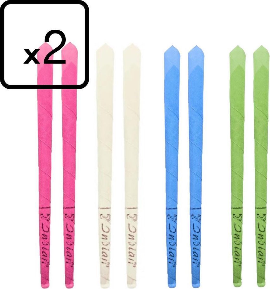 Oorkaarsen – Oorkaars set van 16 stuks – Oorreiniger – Ear Candle – Aromatische Therapie – Beschermrand inbegrepen – Veiligheidsdop – Conische vorm – Natuurlijke Producten - 8 Safety discs inbegrepen