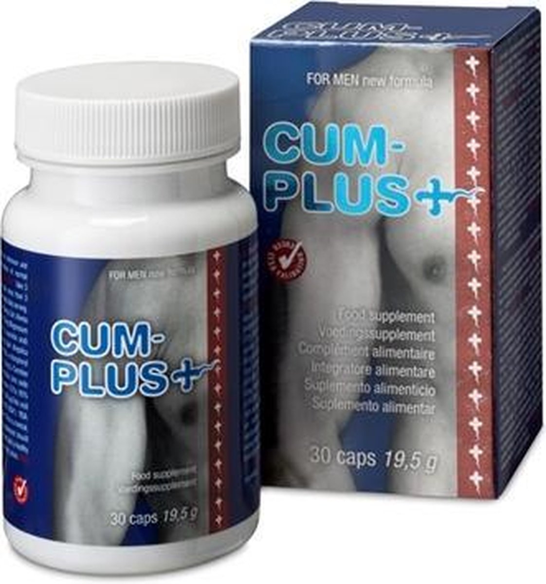 Sperma Verbeteraar - Cum Plus - Drogisterij - Stimulerende gel - Wit - Discreet verpakt en bezorgd