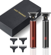 BeardMan - Luxe Design Tondeuse met Display – LCD - Professionele Trimmer - Groomer - Scheerapparaat - Baardtrimmer - Precisietrimmer - Haarstyling - Haartrimmer - Draadloos - USB Opladen – Contouren – Bakkebaarden - Inclusief 3 opzetkammen – Zwart