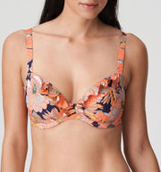 Melanesia Bikini Top 4007512 Coral Flower