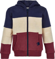 Minymo - jongens vest - blauw - Maat 86