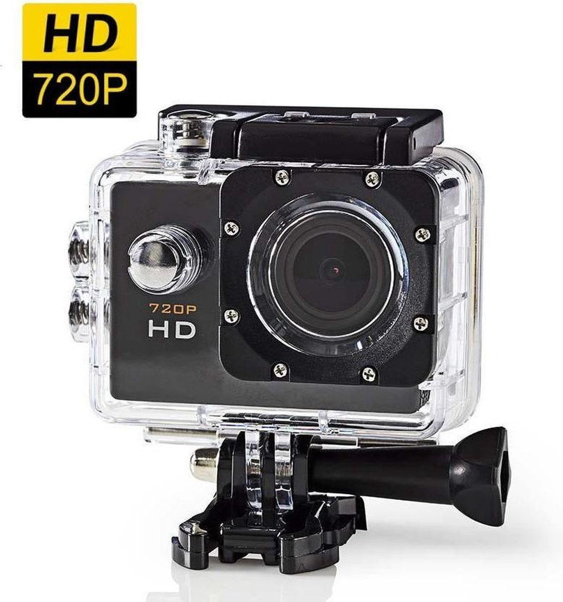 Action Cam | HD 720p | Waterproof Case
