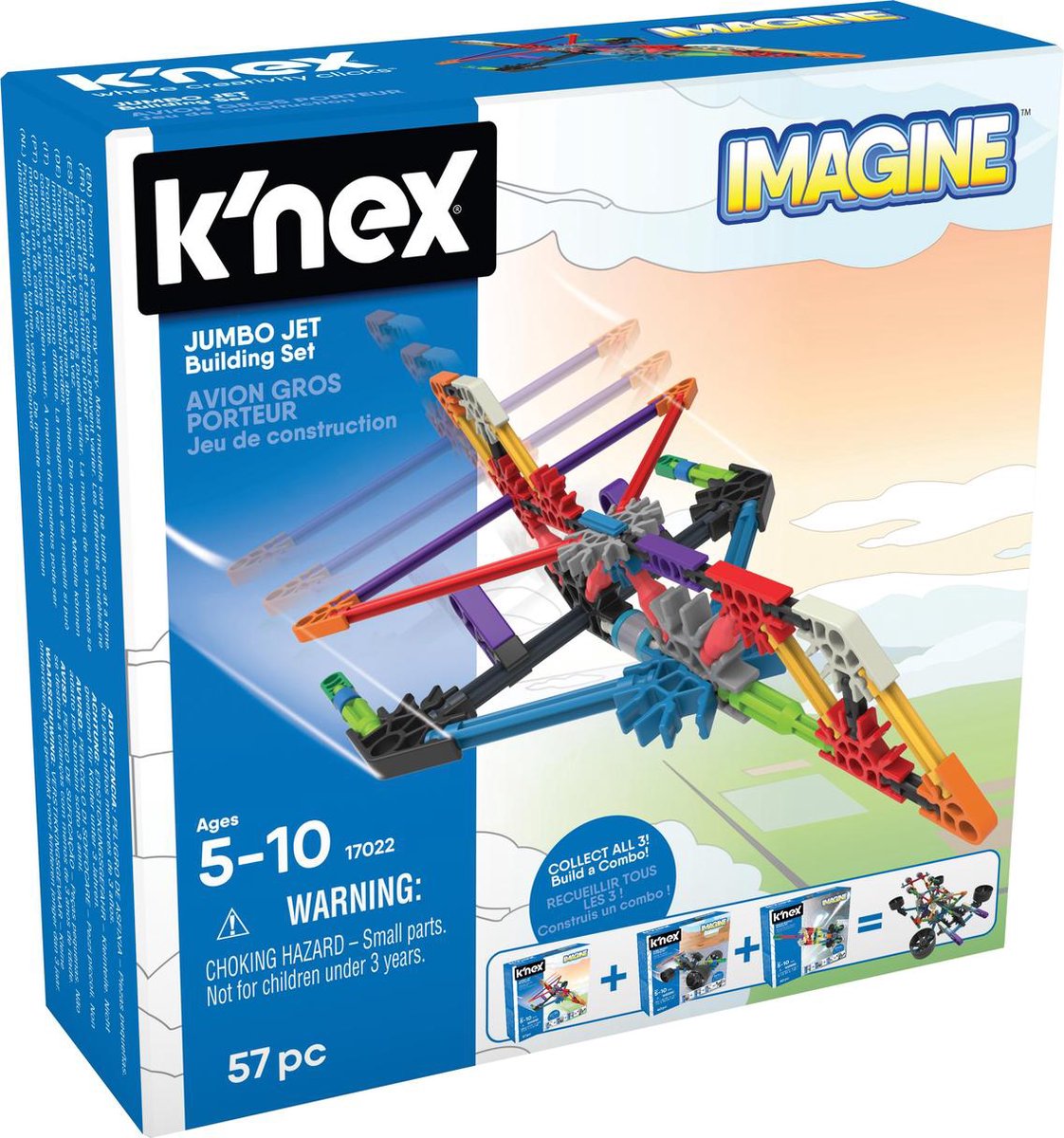 K'NEX Jumbo Jet - Bouwset