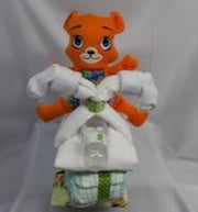 Brommer groot beer ted oranje