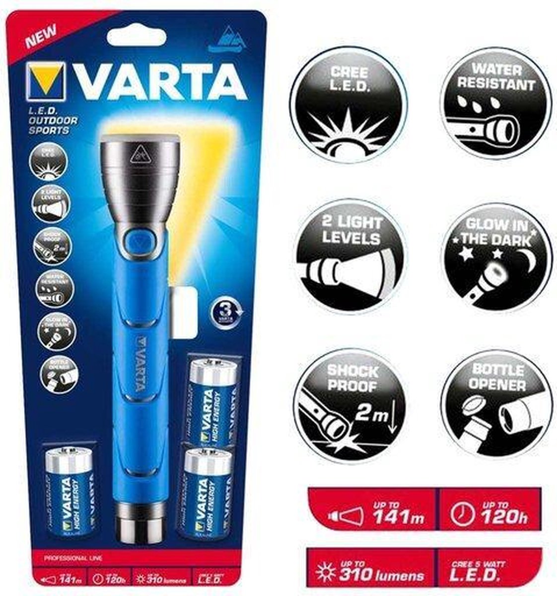 VARTA LED Outdoor Sports