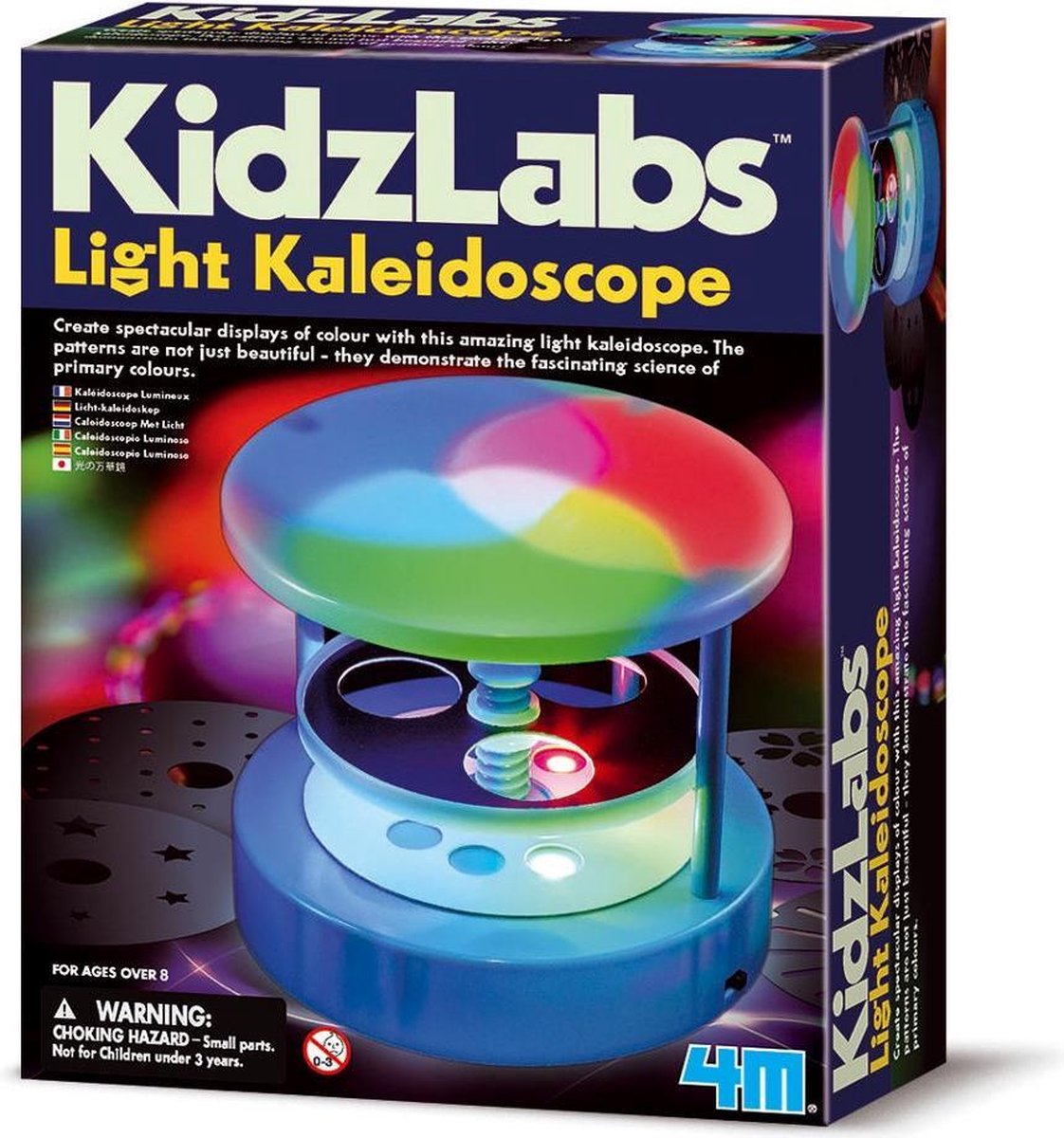 4m Kidzlabs: Caleidoscoop Met Licht Bouwpakket