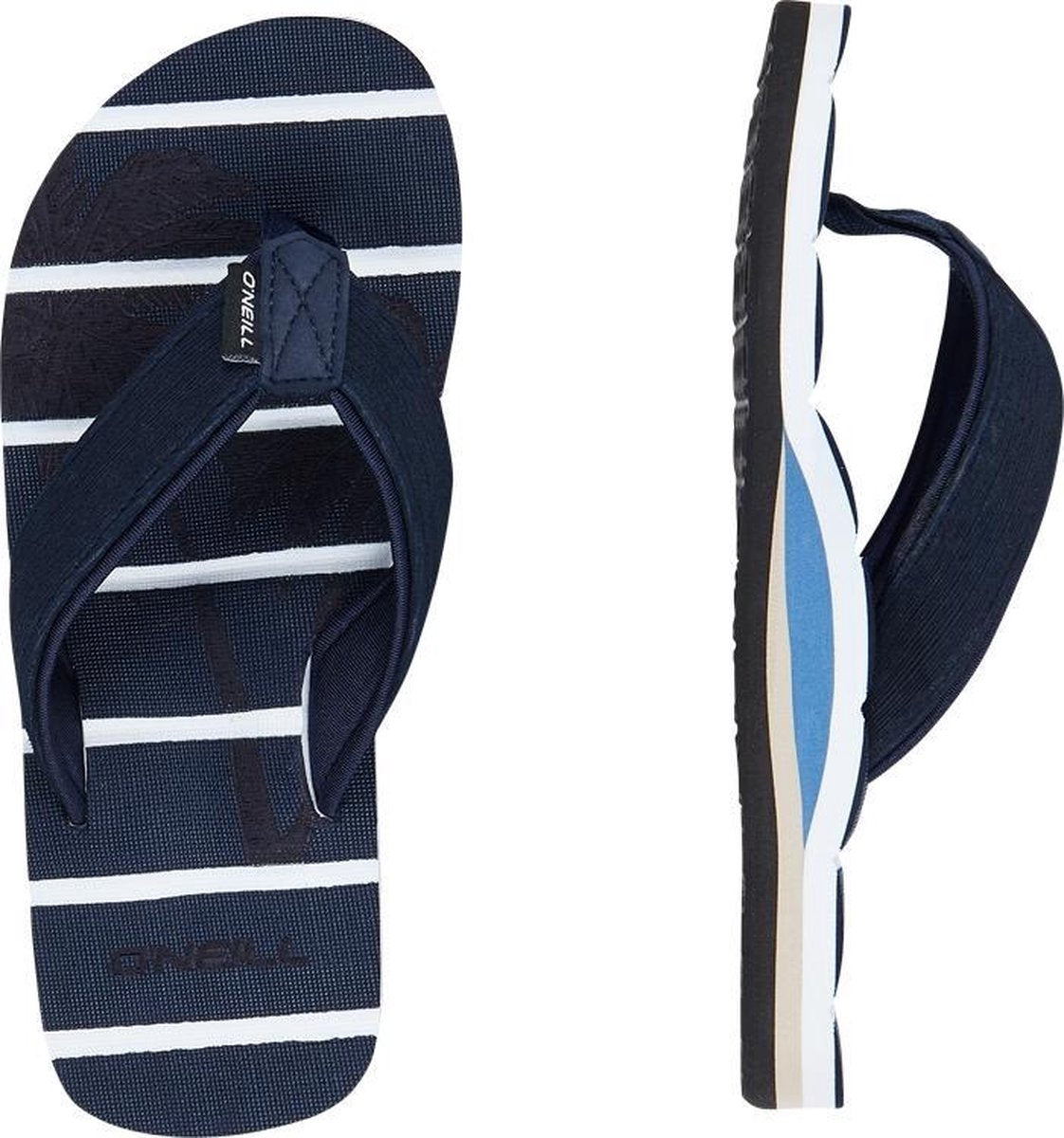 O'Neill - Slippers voor jongens - Arch Freebeach - Donkerblauw - maat 35EU