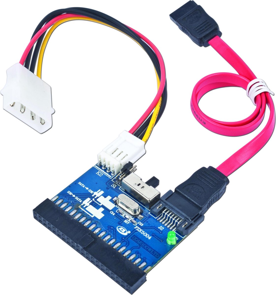 Bi-directionele SATA/IDE converter