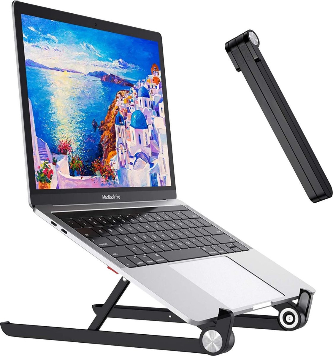 LURK® PRO Opvouwbare Laptopstandaard – Laptophouder / Tablethouder  – Laptopverhoger – 11 t/m 17 inch