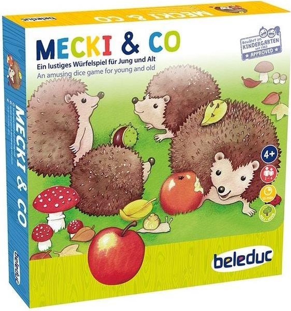 Houten spel Mecki & Co