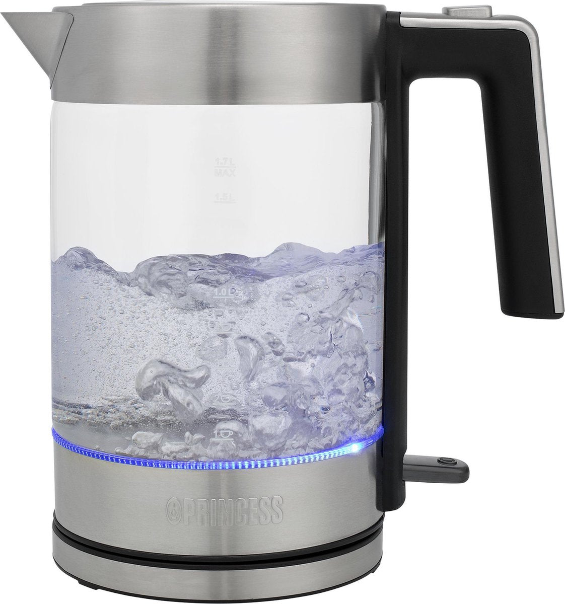 Princess 236041 Waterkoker London - Glazen Waterkoker – 1.7 liter
