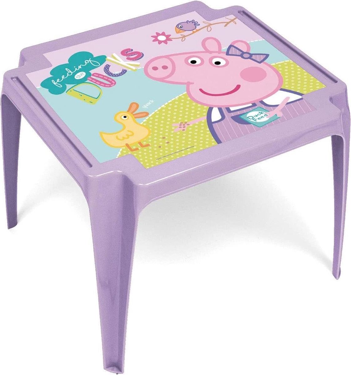 Arditex Kindertafel Peppa Pig 44 X 55 Cm Polypropyleen Paars