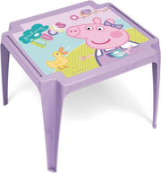Arditex Kindertafel Peppa Pig 44 X 55 Cm Polypropyleen Paars