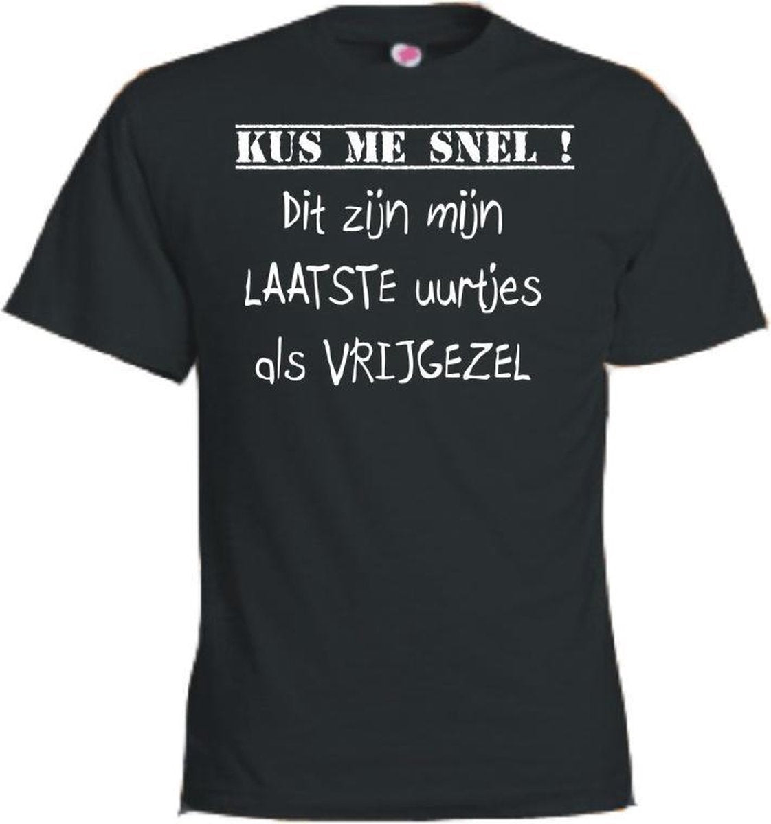 Mijncadeautje T-shirt - Kus me snel