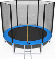 |trampoline|Trampoline blauw 244 cm