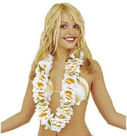 Hawaii Krans Wit Bloemen