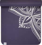 Gaiam Aubergine Medallion Yoga Mat - Paars - 173 X 61 X 0.6 Cm