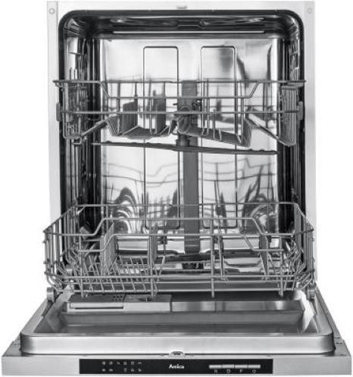 Amica ADF1212S - Inbouw Vaatwasser - 12 Couverts - 6 Programma's